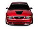 SpeedForm Hood Accent Decal; Gloss Black (99-04 Mustang GT; 99-02 Mustang V6)