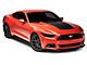 SpeedForm Hood Accent Decal; Gloss Black (15-17 Mustang GT, EcoBoost, V6)