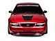 SEC10 Hood Decal; Matte Black (99-04 Mustang GT; 99-02 Mustang V6)