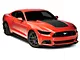 SEC10 Hood Decal; Matte Black (15-17 Mustang GT, EcoBoost, V6)