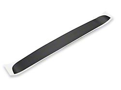 SEC10 Lower Rear Valance Decal; Matte Black (94-98 Mustang)