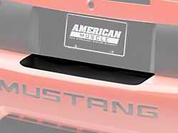 SEC10 Rear Bumper Accent Decal; Gloss Black (99-04 Mustang)