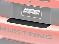 SEC10 Rear Bumper Accent Decal; Matte Black (99-04 Mustang)