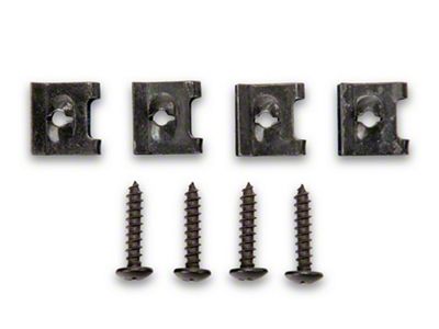 SpeedForm Replacement Grille Hardware Kit for 100383 and 386678 Only (10-12 Mustang V6)