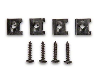 SpeedForm Replacement Grille Hardware Kit for 17044 Only (05-09 Mustang GT)