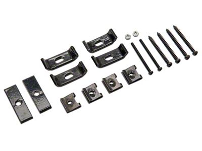 SpeedForm Replacement Grille Hardware Kit for 17056 Only (10-12 Mustang GT)