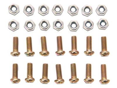 SpeedForm Replacement Grille Hardware Kit for 390051 Only (15-17 Mustang GT, EcoBoost, V6)