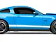 SEC10 Rocker Stripes; White (79-23 Mustang)