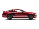 SpeedForm Side Scoops; Gloss Black (05-09 Mustang)