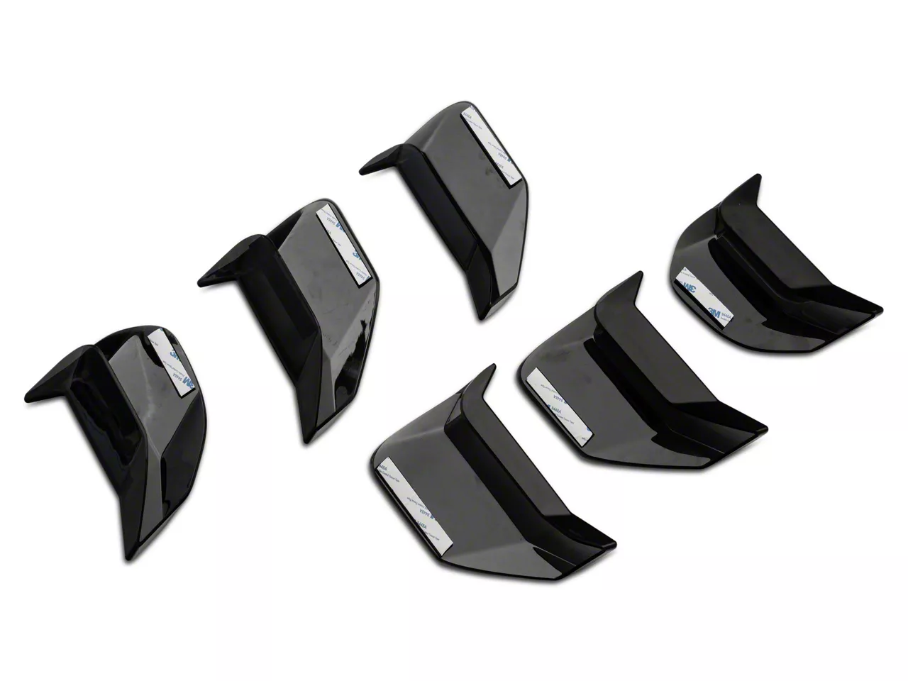 SpeedForm Mustang Tail Light Covers; Smoked 408480 (1823 Mustang GT