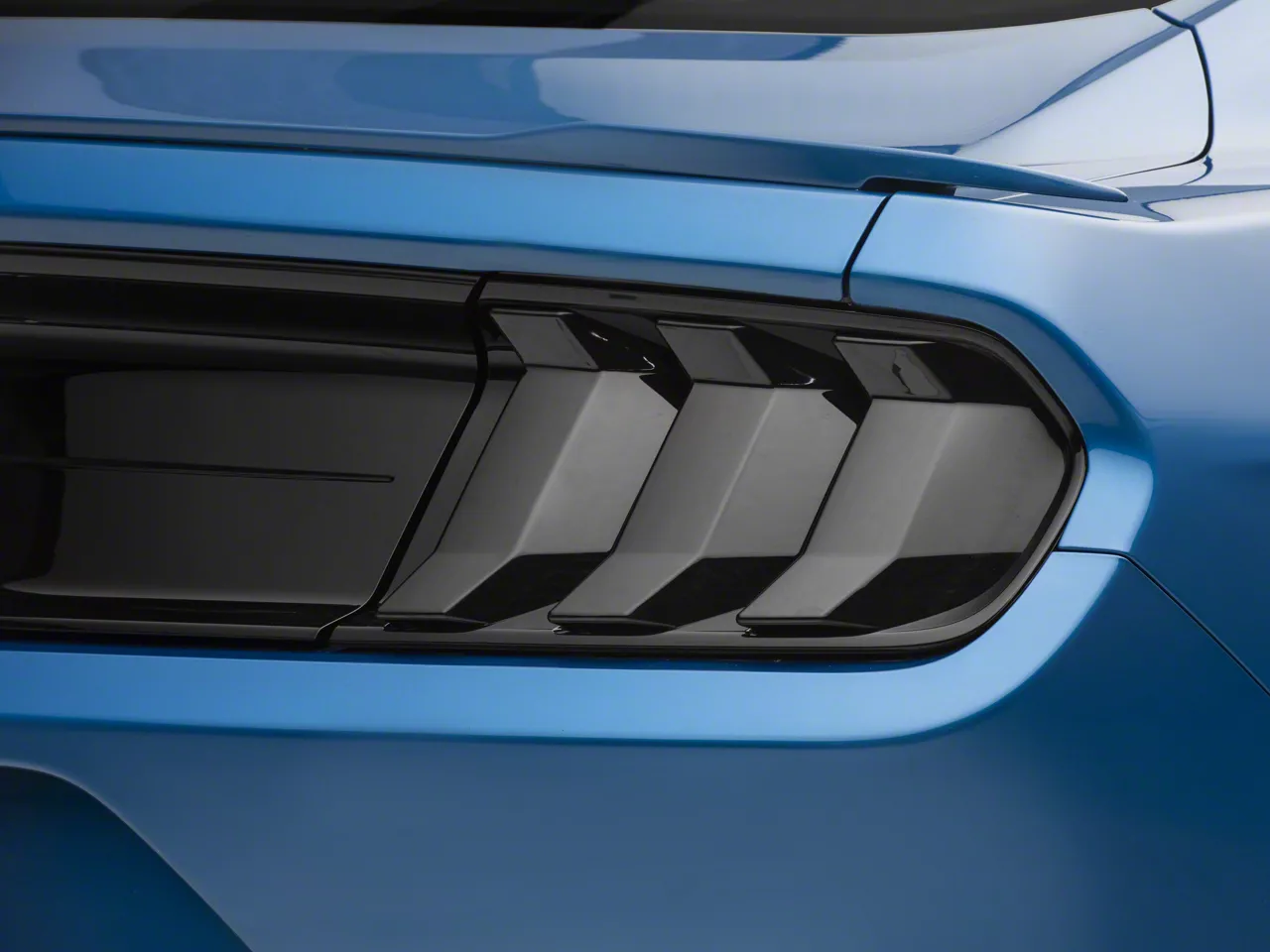 SpeedForm Mustang Tail Light Covers; Smoked 408480 (1823 Mustang GT