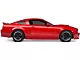 SEC10 Quarter Window Blackout; Matte Black (05-09 Mustang Coupe)