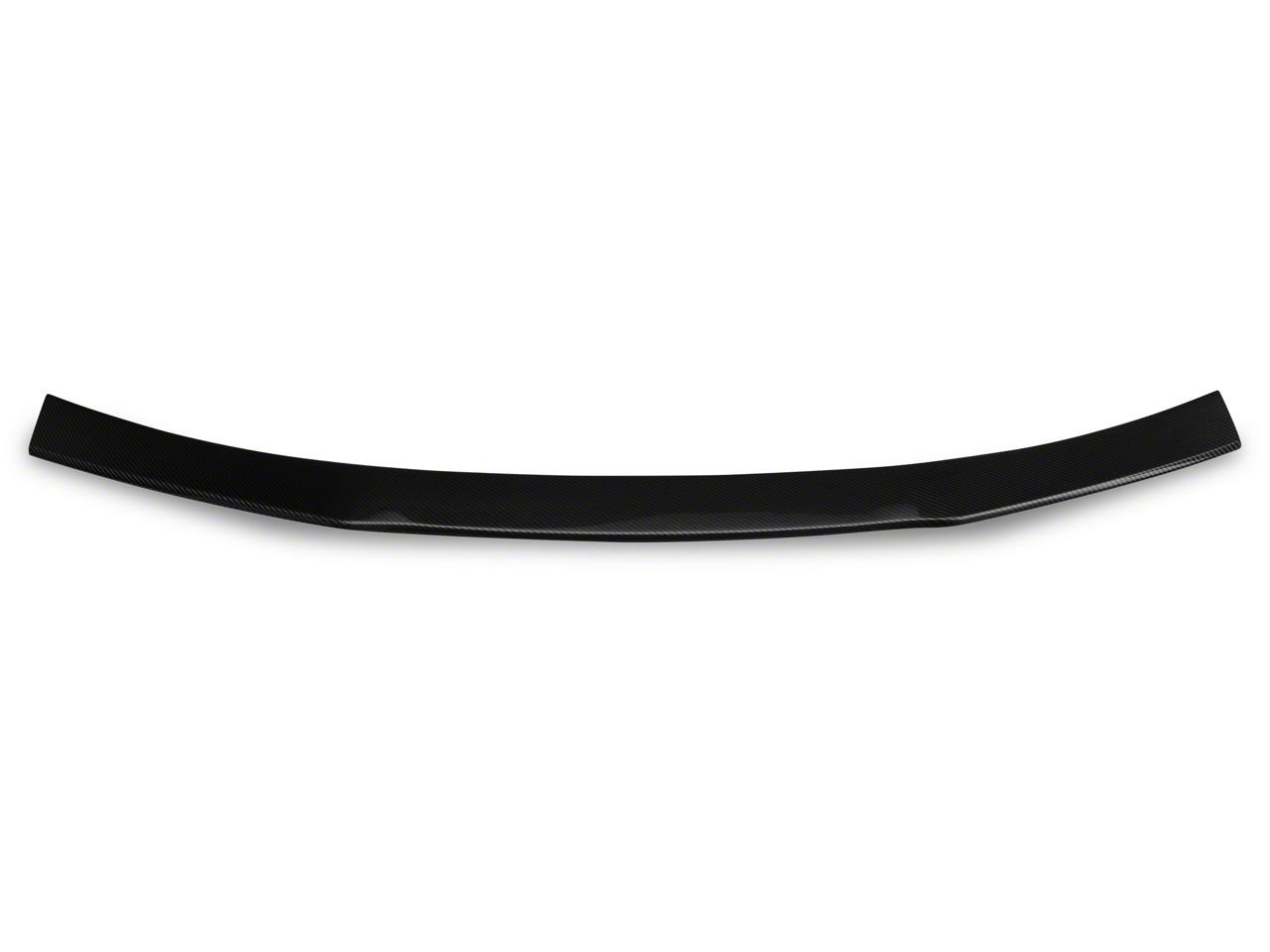 SpeedForm Mustang Rear Spoiler; Carbon Fiber 406718 (1523 Mustang