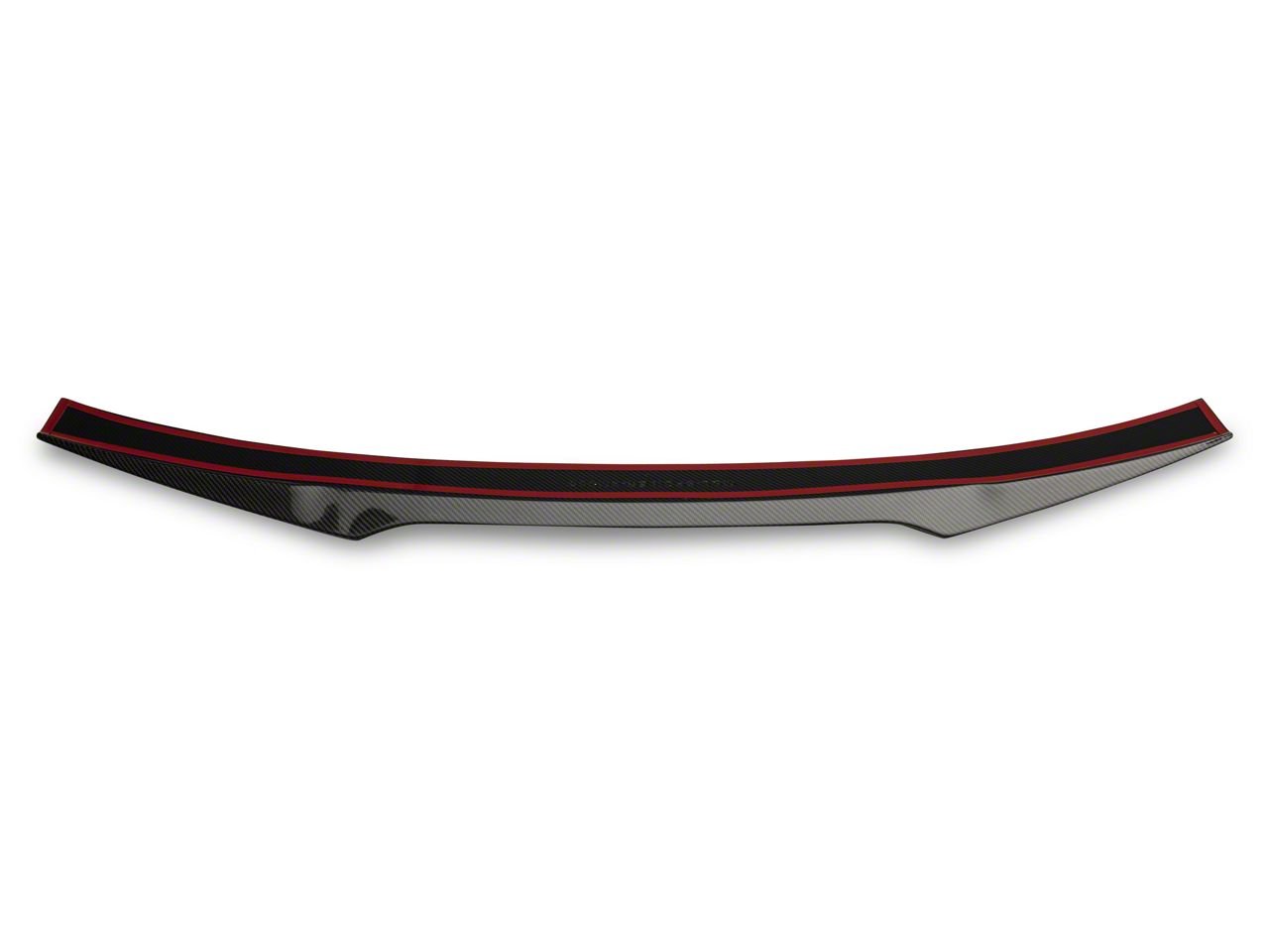 SpeedForm Mustang Rear Spoiler; Carbon Fiber 406718 (1523 Mustang