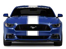 SpeedForm Super Snake Style Stripes; White (15-23 Mustang)