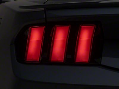 SpeedForm Tail Light Covers; Smoked (24-25 Mustang)