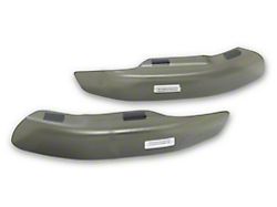 SpeedForm Turn Signal Covers; Smoked (18-23 Mustang)