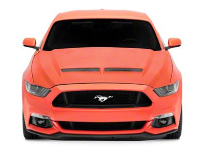 SpeedForm Type-E Style Ram Air Hood; Unpainted (15-17 Mustang GT, EcoBoost, V6)