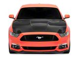 SpeedForm Type-GT3 GT350 Style Hood; Carbon Fiber (15-17 Mustang GT, EcoBoost, V6)