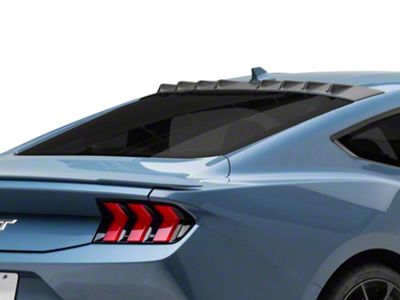 SpeedForm Vortex Generator; Matte Black (24-25 Mustang Fastback)