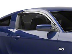 SpeedForm Window Deflectors; Smoked (10-14 Mustang Coupe)