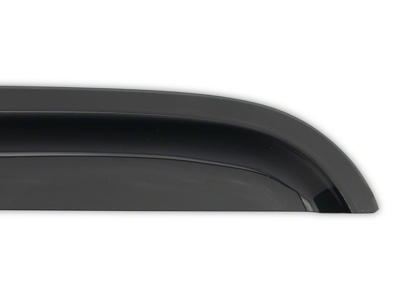 OEMDIRECT Black Rear Roof Spoiler Visor For 2005-2014 Ford Mustang - PU Rain Guard