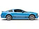 SpeedForm Quarter Window Louvers; Carbon Fiber Appearance (05-09 Mustang Coupe)