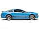 SpeedForm Quarter Window Louvers; Matte Black (05-09 Mustang Coupe)