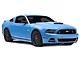 SpeedForm Quarter Window Louvers; Gloss Black (10-14 Mustang Coupe)