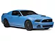 SpeedForm Single Inlet Ram Air Hood with Heat Extractor Vents; Unpainted (13-14 Mustang GT, V6)