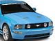 SpeedForm Split Inlet Ram Air Hood w/ Inner Heat Extractor Vents; Unpainted (05-09 Mustang GT, V6)