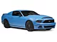 SpeedForm Split Inlet Ram Air Hood with Inner Heat Extractor Vents; Unpainted (13-14 Mustang GT, V6)
