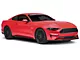 SpeedForm Sport Quarter Window Louvers; Matte Black (15-23 Mustang Fastback)