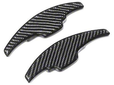 SpeedForm Shifter Paddle Extensions; Carbon Fiber (12-15 Camaro)