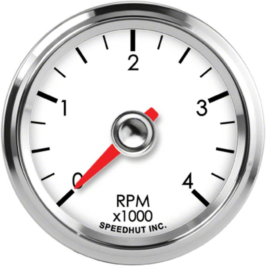 Speedhut Universal AM Legacy Series 2-1/16-Inch Diesel Tachometer ...
