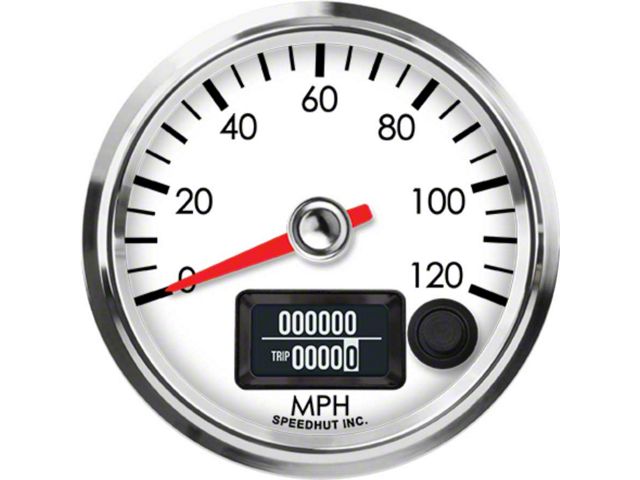 Speedhut Universal AM Legacy Series 2-5/8-Inch GPS Speedometer; 120 MPH ...