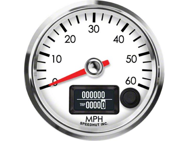 Speedhut Universal AM Legacy Series 2-5/8-Inch GPS Speedometer; 60 MPH ...