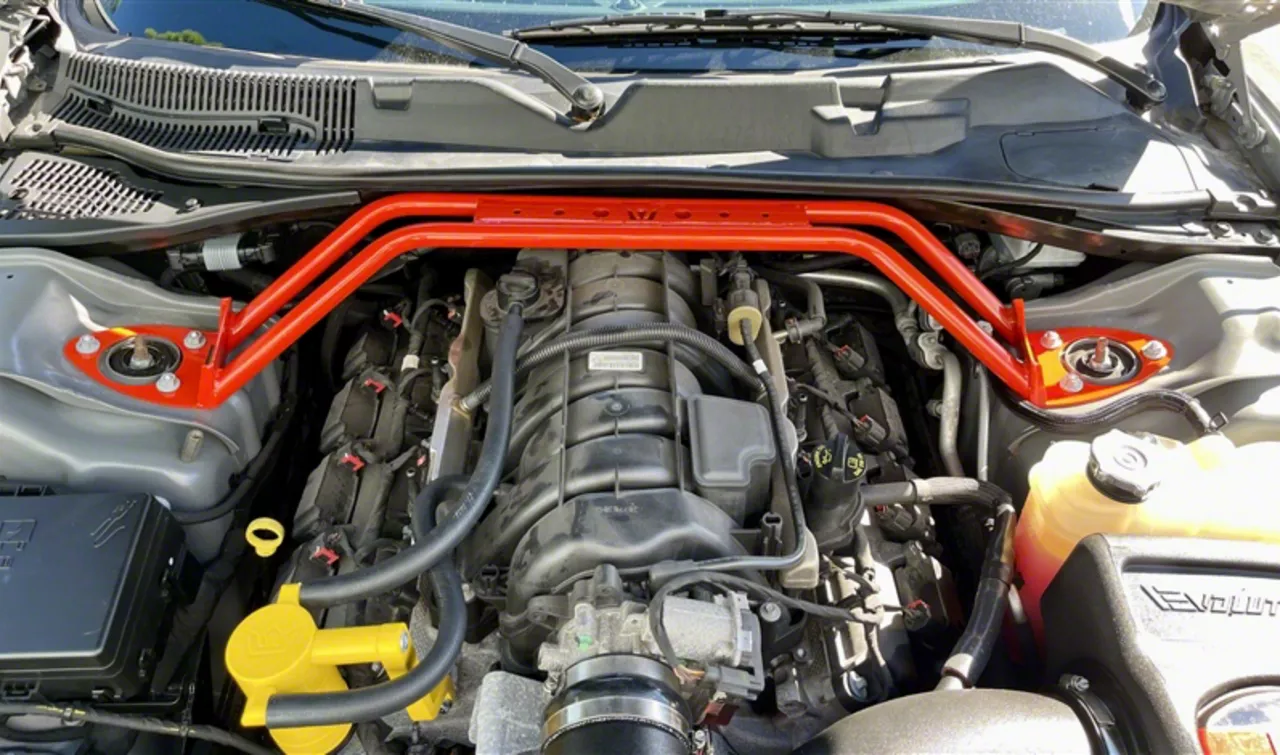 SpeedLogix Challenger 2Point Front Strut Brace; Bare SX3065009 (09