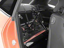 Bolt-In Harness Bar; Gloss Black (08-23 Challenger)