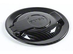 SpeedLogix Fuel Door Cover; Carbon Fiber (08-23 Challenger)