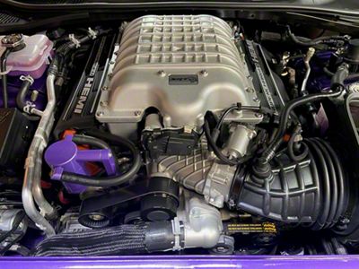Oil Catch Can; Red (15-23 6.2L HEMI Challenger)