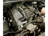Oil Catch Can; Metallic Black (12-23 6.4L HEMI Charger w/ Shaker Hood)