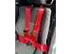 SpeedLogix 4-Point Camlock Elite Racing Harness Belt; Black with Red Stitching (Universal; Some Adaptation May Be Required)