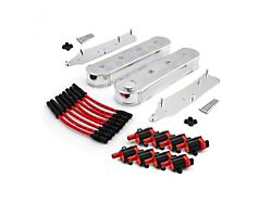 Speedmaster Chevy LS1/LS2/LS3/LS6/LS7 Fabricated Valve Covers Coil Packs Wire Combo Kit (97-02 5.7L Camaro)