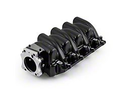 Speedmaster 85mm 3-Bolt EFI Ram Air Intake Manifold; Black (97-04 Corvette C5; 05-07 6.0L Corvette C6)