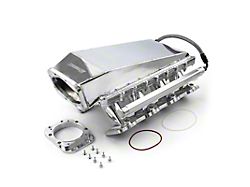 Speedmaster 98mm 4-Bolt EFI Fabricated Ram Air Intake Manifold; Polished (97-04 Corvette C5)
