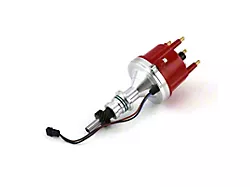 8000 Series Pro Billet Distributor; Red (79-84 2.3L Mustang)