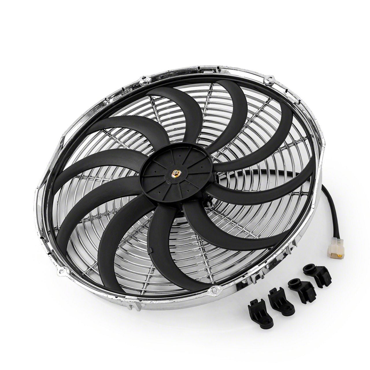 Speedmaster Universal AM 16-Inch Reversable S-Blade Big Motor Radiator ...