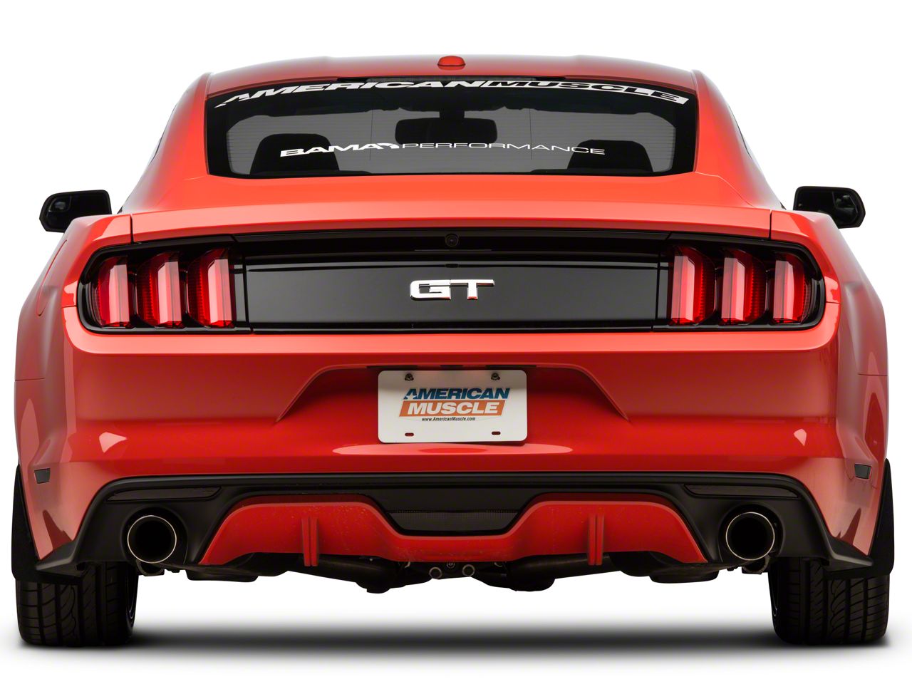 SpeedForm Mustang NoDrill Splash Guards; Front and Rear 389048 (1523