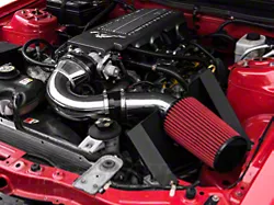 SR Performance Aluminum Cold Air Intake; Polished (05-09 Mustang GT)